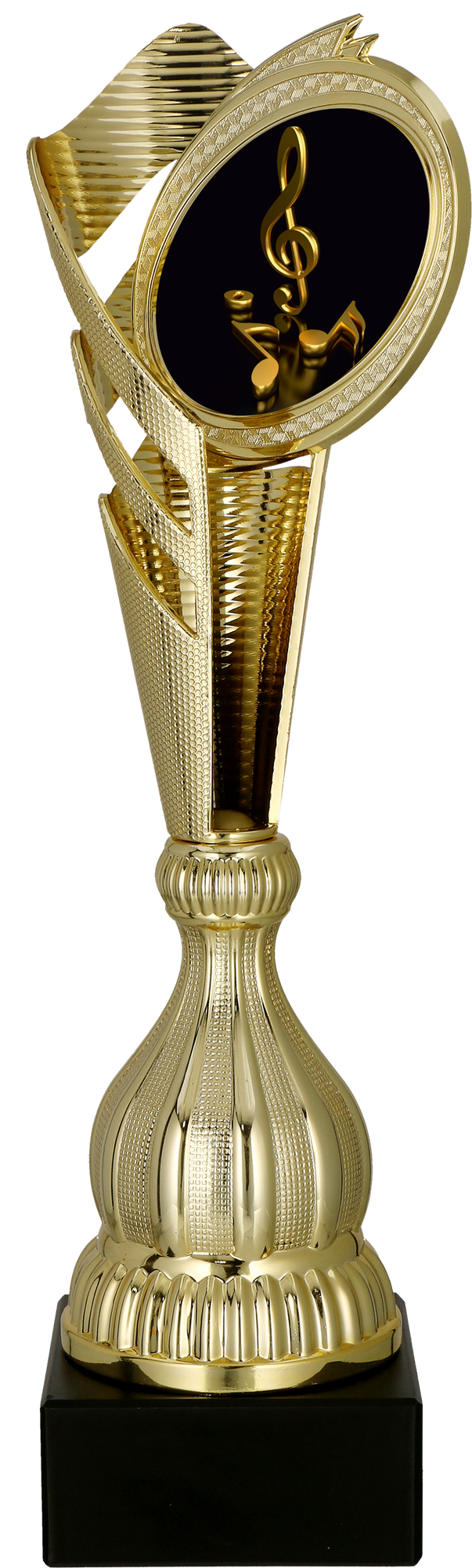 Pokal Kunststoff Gold Musik