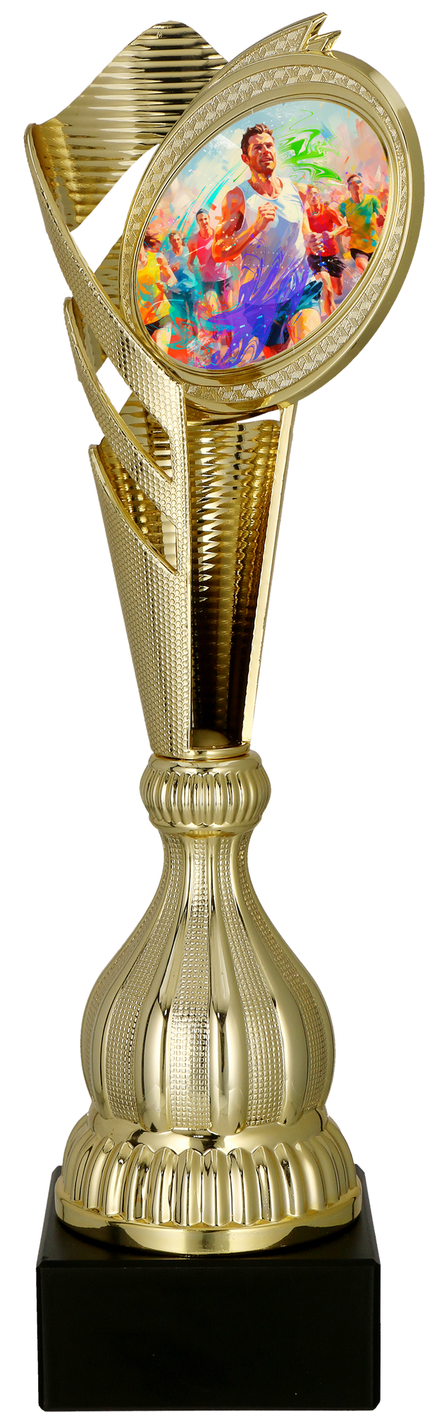 Pokal Kunststoff Gold Laufen
