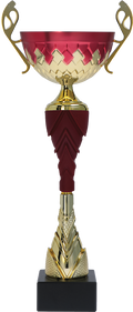 Pokal Gold Burgund