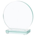 rund Glasstatuette mit Etui
