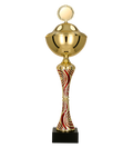 Pokal Gold Rot