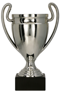 Pokal Kunststoff Silber