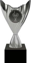 Pokal Kunststoff Silber