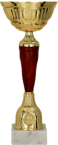 Pokal Gold Burgund