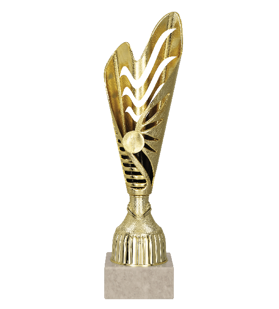Pokal Kunststoff Gold
