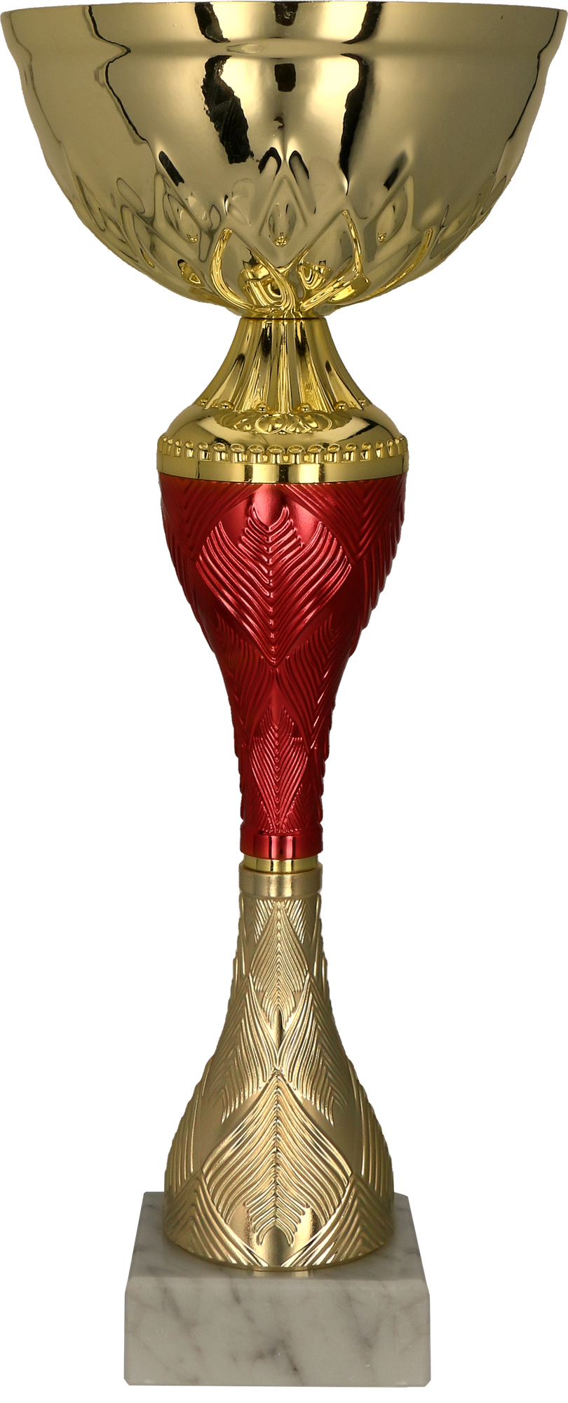Pokal Gold Rot