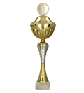 Pokal Gold Silber mit Deckel