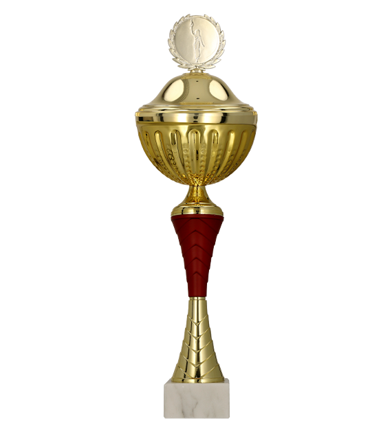 Pokal Gold Burgund