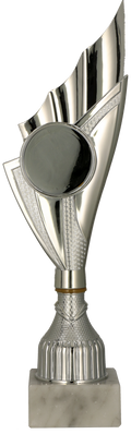 Pokal Kunststoff Silber