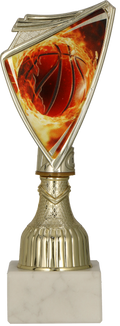 Pokal Kunststoff Gold Basketball