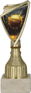 Pokal Kunststoff Gold Basketball
