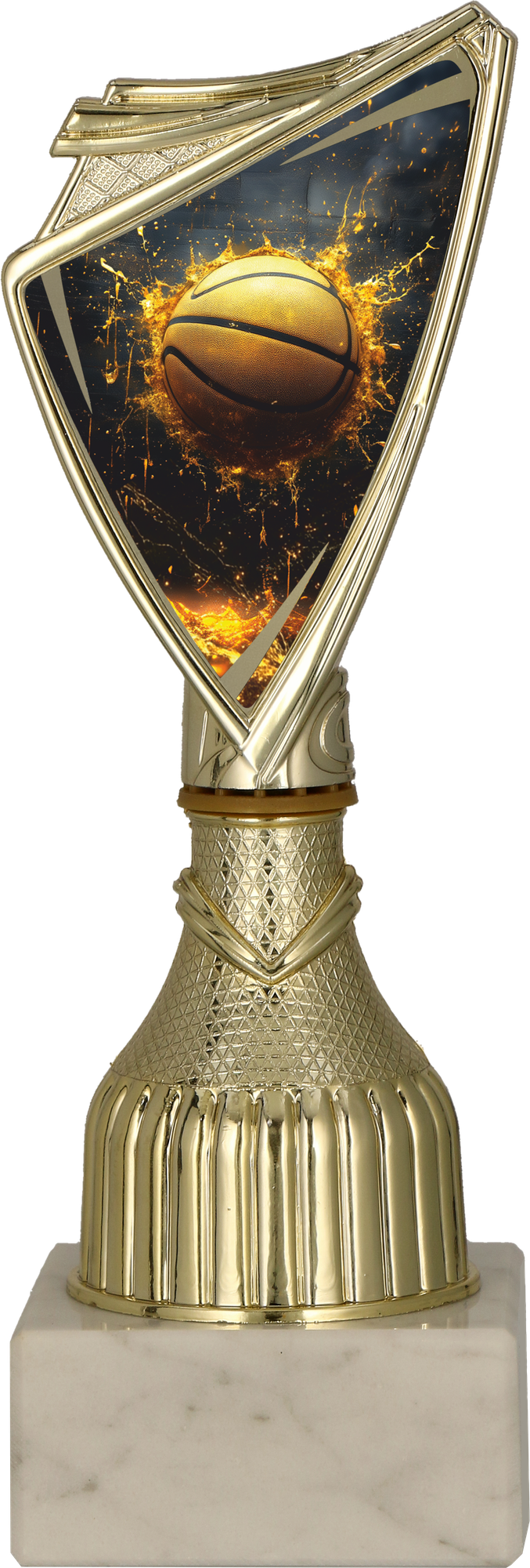 Pokal Kunststoff Gold Basketball