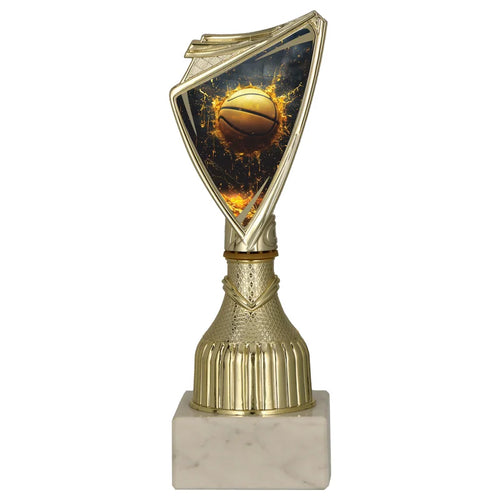 Pokal Kunststoff Gold Basketball (07-9297_BAS2)