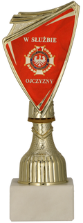 Pokal Kunststoff Gold Feuerwehr