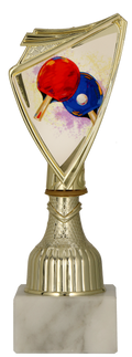 Pokal Kunststoff Gold Tischtennis