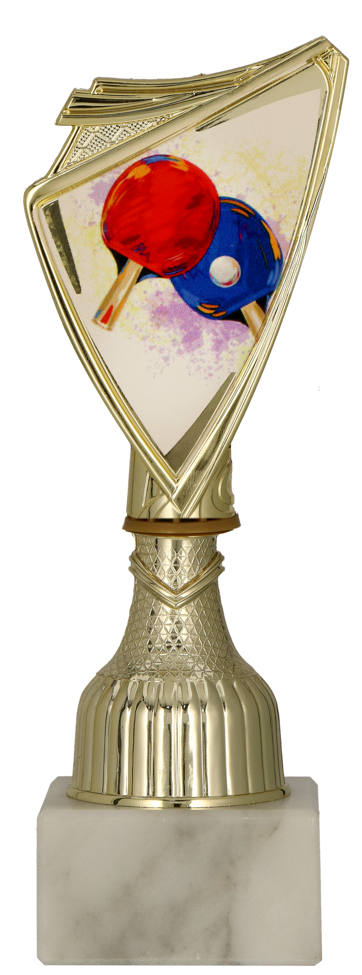 Pokal Kunststoff Gold Tischtennis