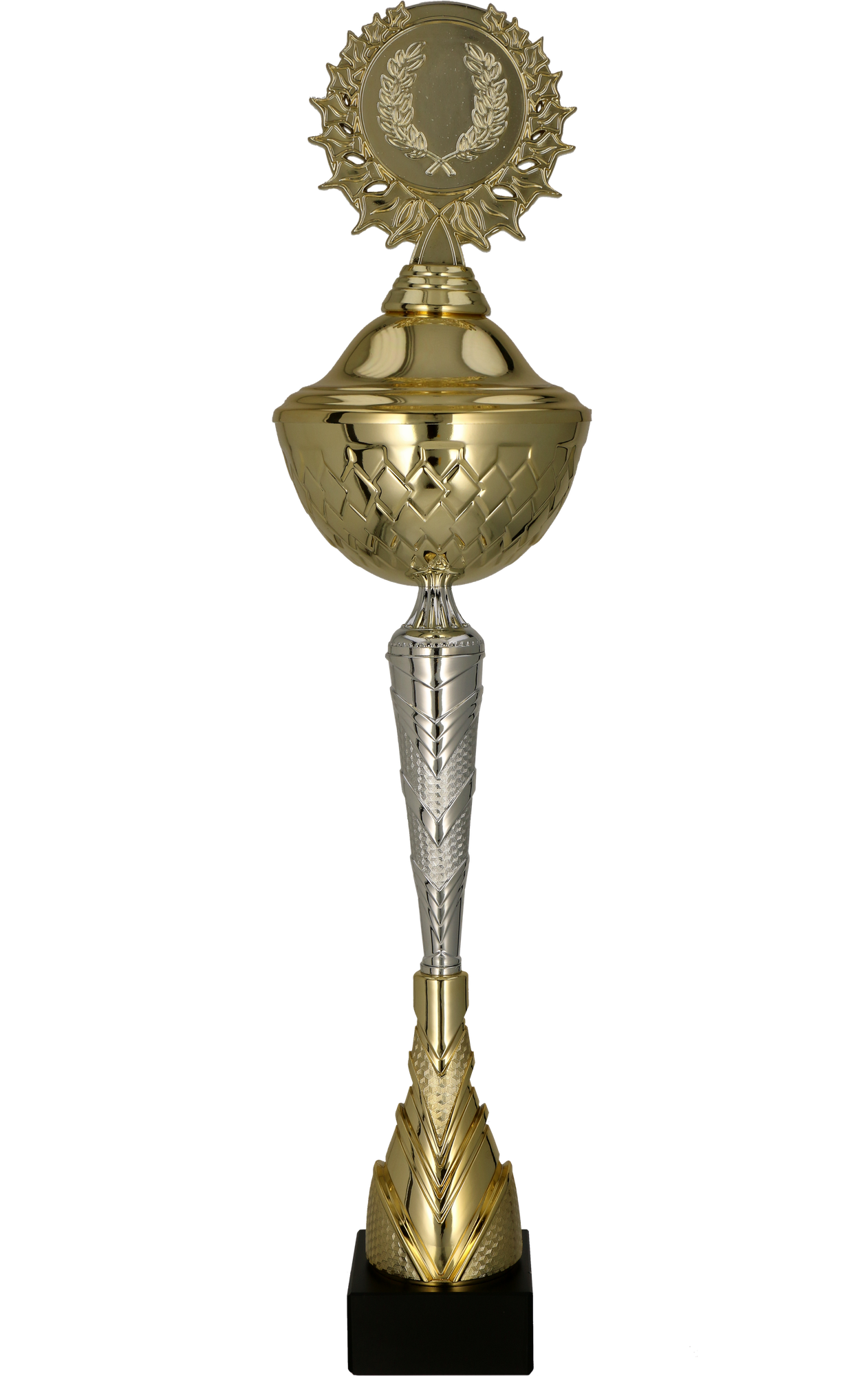 Pokal Gold Silber mit Deckel