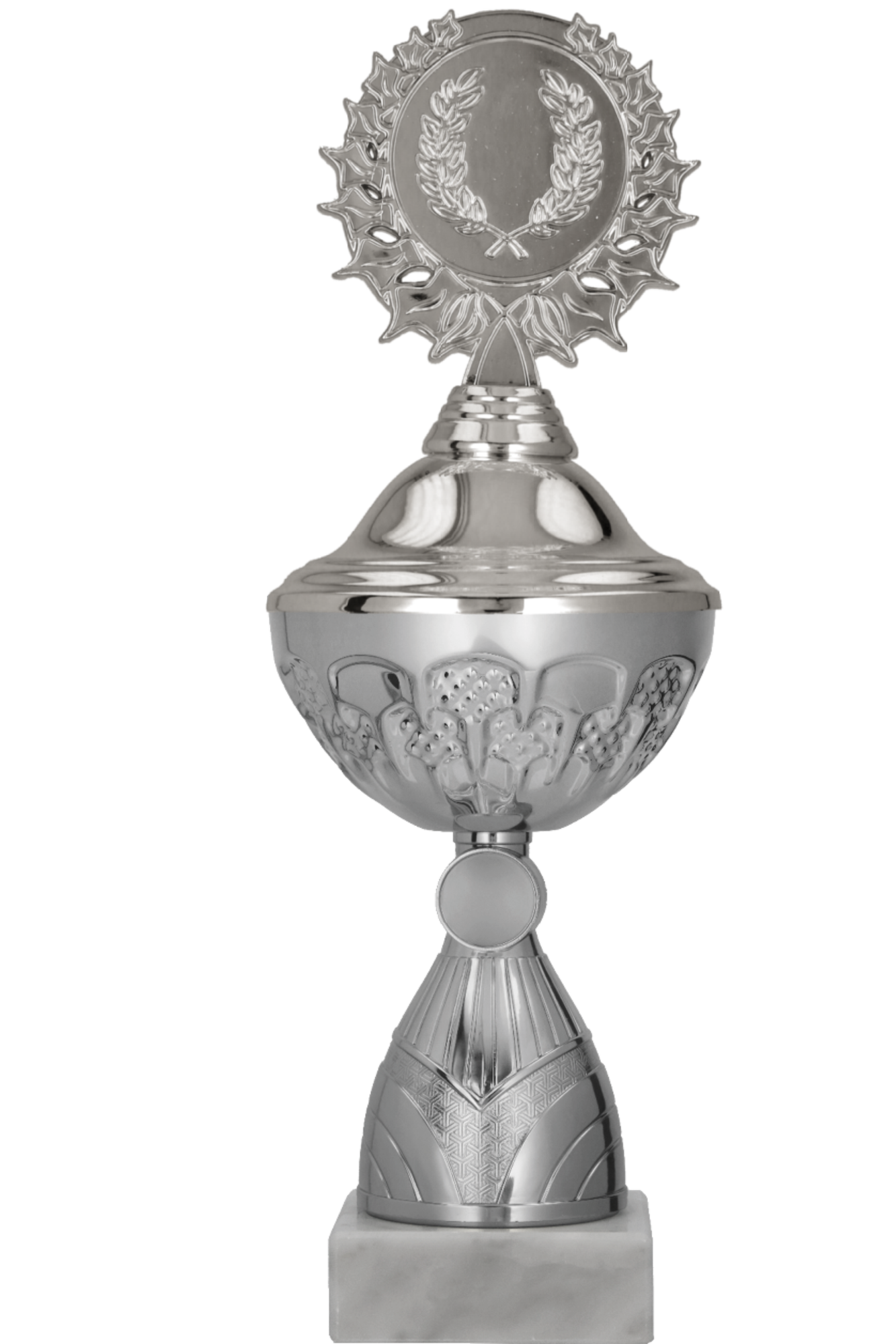 Silberpokal mit Deckel