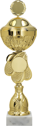 Pokal Gold mit Deckel