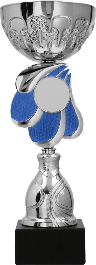Pokal Silber Blau (emblemat 50mm)