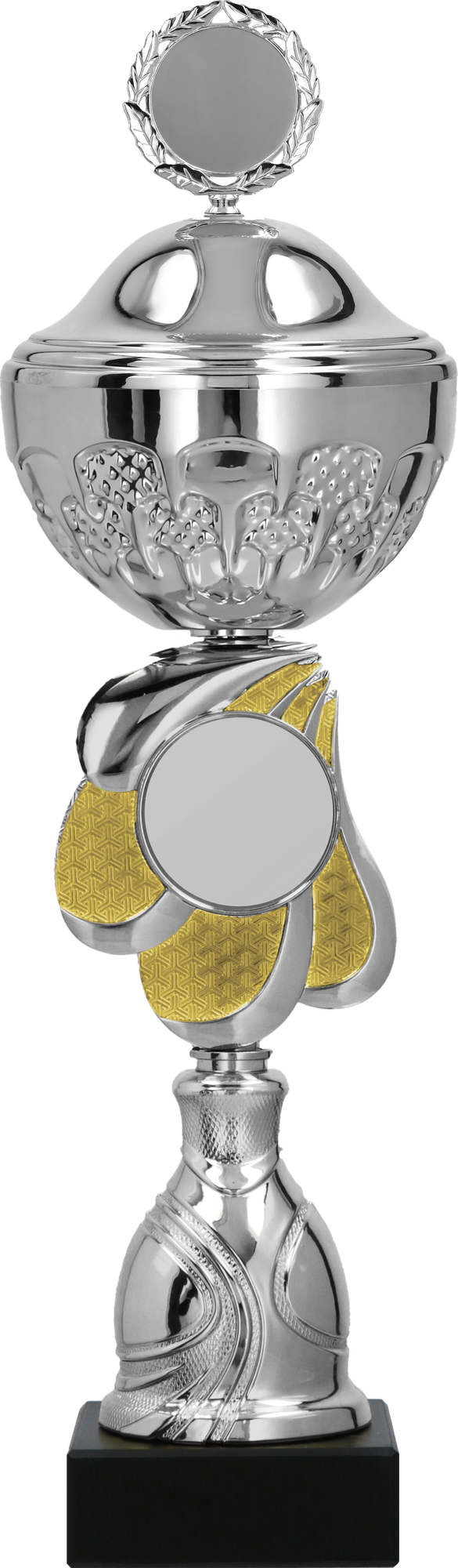 Pokal Gold Silber mit Deckel
