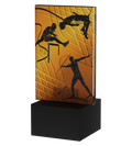 Trophäe Mini Line Amber Leichtathletik