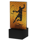 Trophäe Mini Line Amber Handball