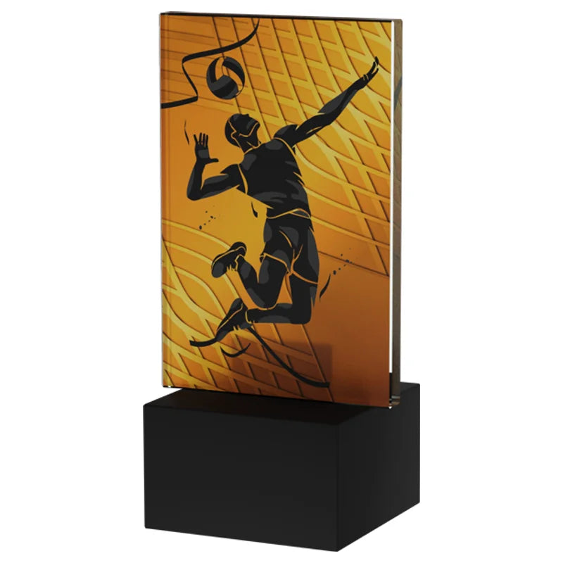 Trophäe Mini Line Amber Volleyball (07-AG1_12_VOL)