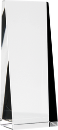 Glastrophäe mit Etui