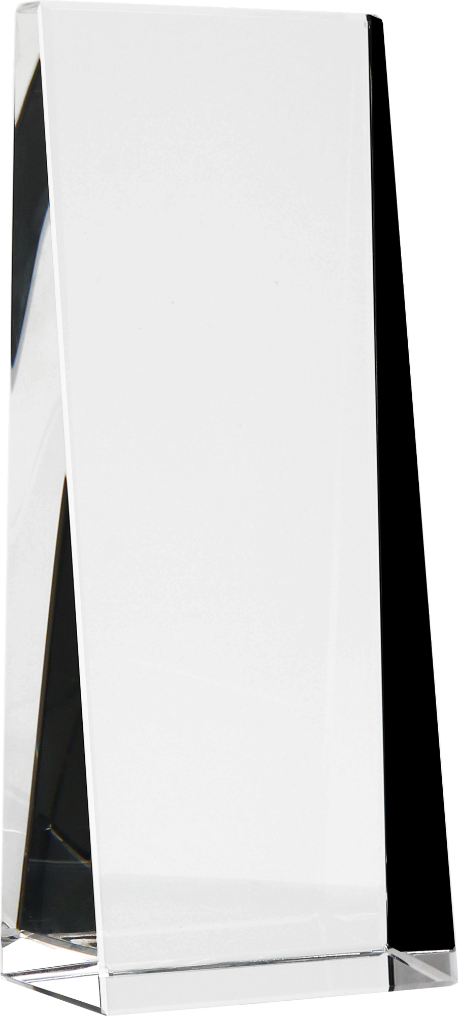 Glastrophäe mit Etui