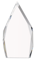 Glastrophäe mit Etui