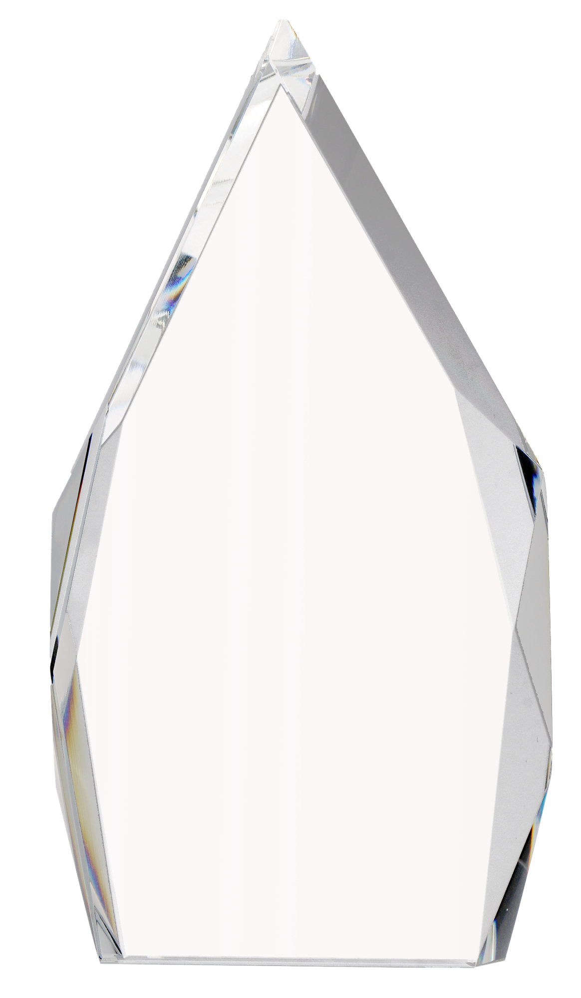 Glastrophäe mit Etui