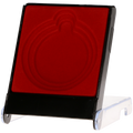 Etui Kunststoff na Medaille 70mm 116x84x18mm czerwone