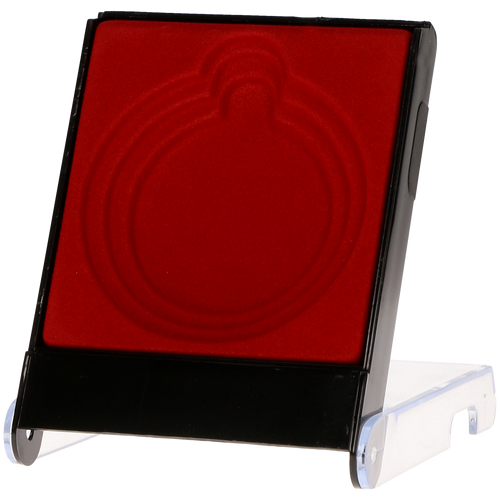 Etui Kunststoff na Medaille 70mm 116x84x18mm czerwone