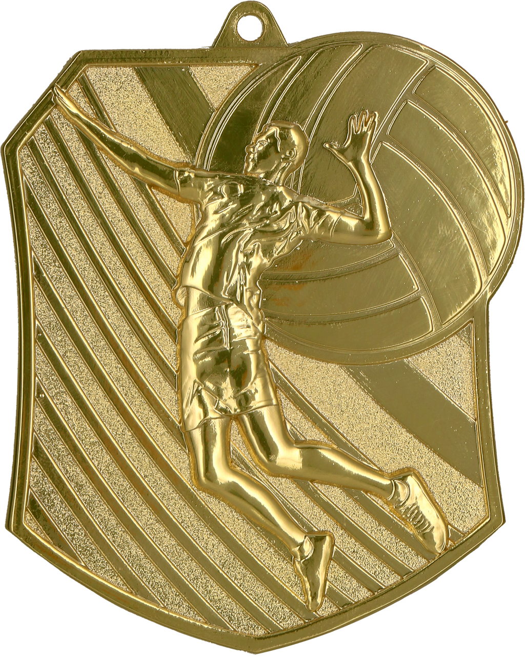 Geprägte Medaille Volleyball