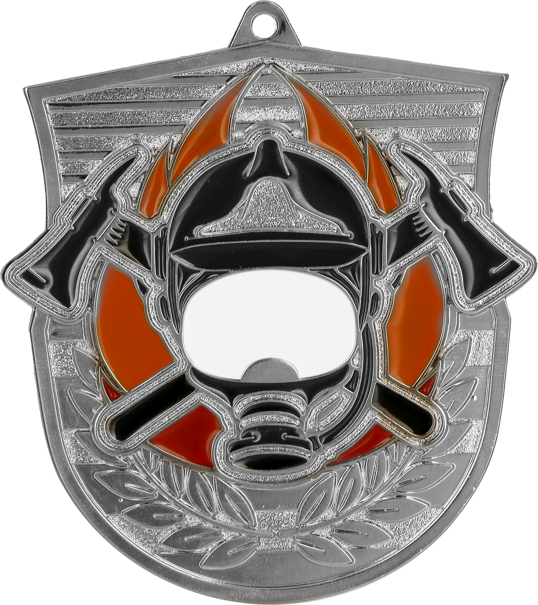 Geprägte Medaille Feuerwehr Silber