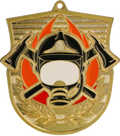 Geprägte Medaille Feuerwehr
