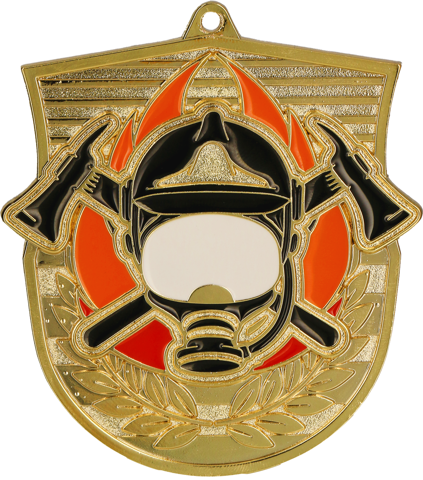 Geprägte Medaille Feuerwehr