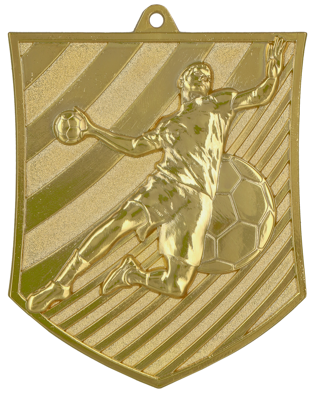 Geprägte Medaille Handball