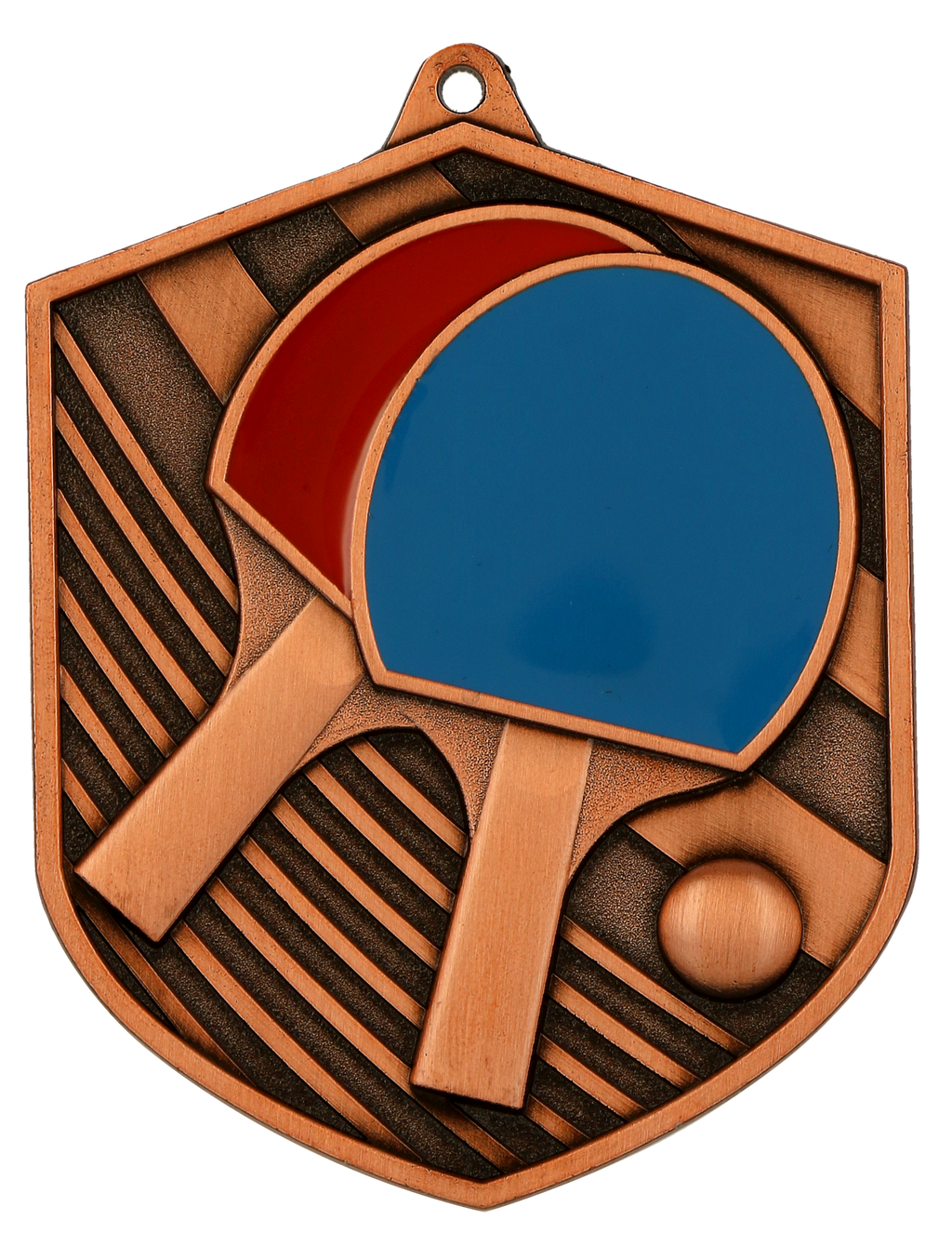 Geprägte Medaille Tischtennis Bronze