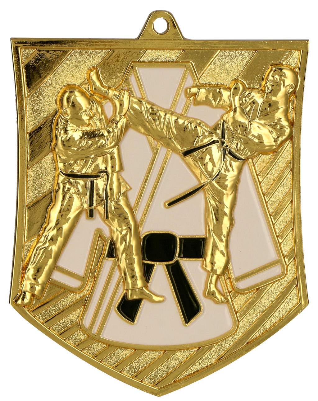 Geprägte Medaille Karate