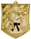 Geprägte Medaille Karate