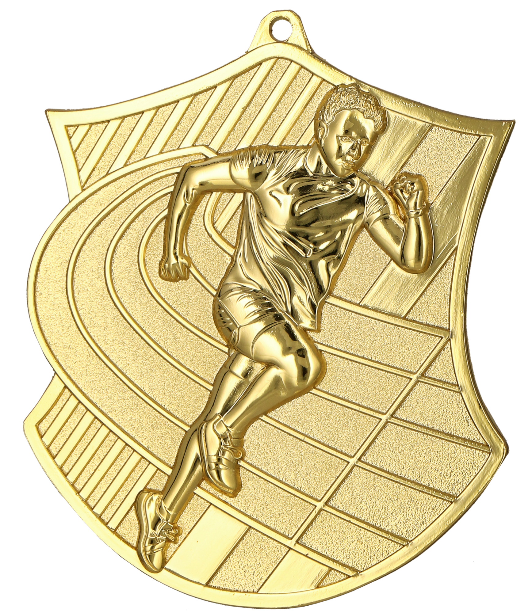 Geprägte Medaille Laufen
