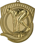 Geprägte Medaille Schwimmen