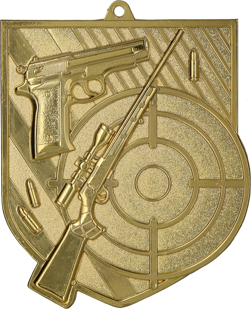 Geprägte Medaille Schießen