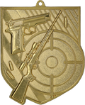 Geprägte Medaille Schießen