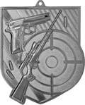 Geprägte Medaille Schießen Silber