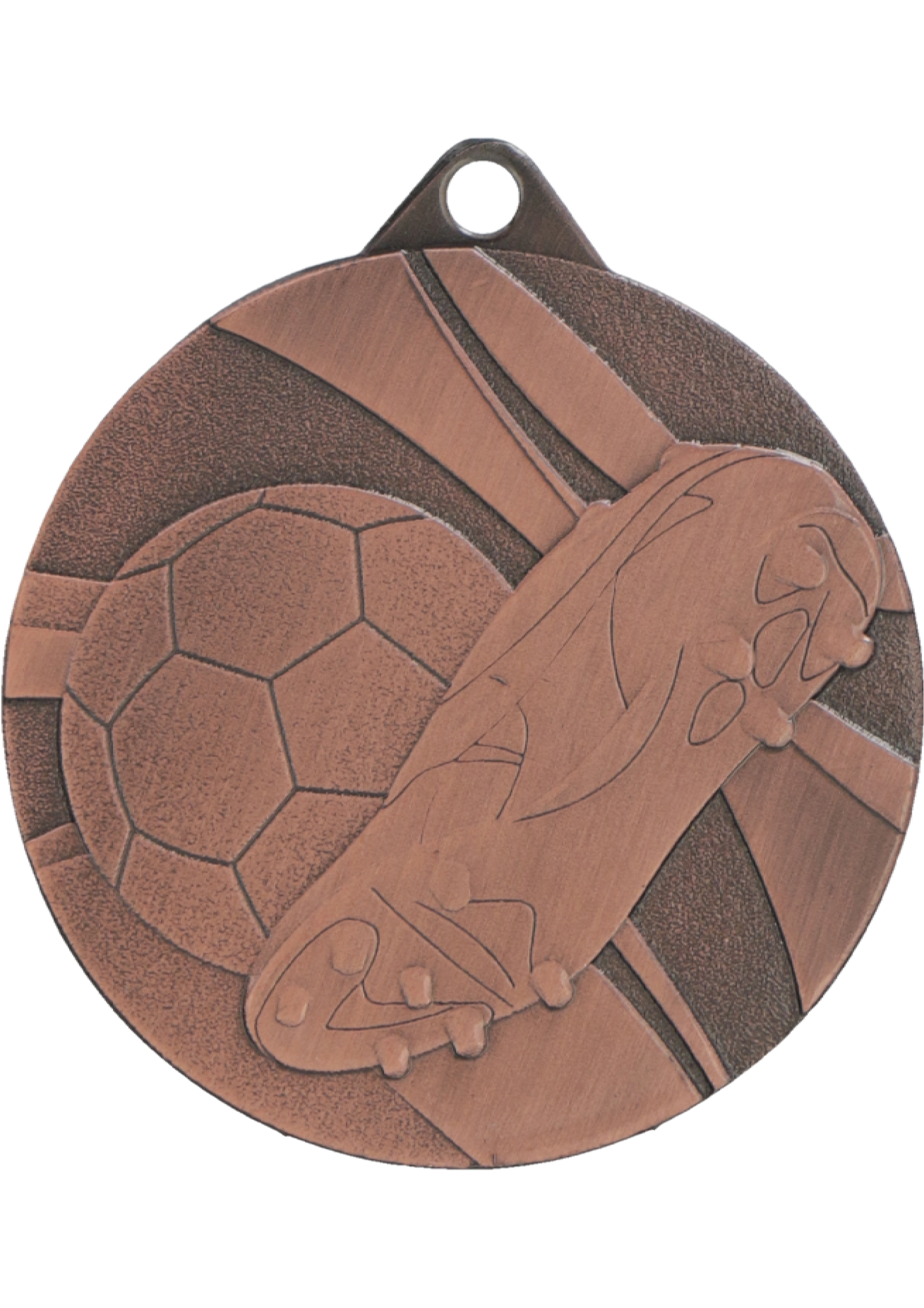 Stahlmedaille Fußball Bronze
