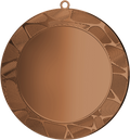 Stahlmedaille mit Emblemfach 50 mm Bronze