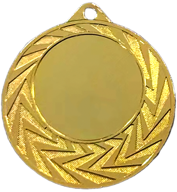 Stahlmedaille mit Emblemfach 25 mm